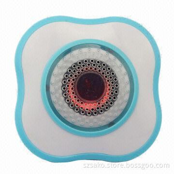 Waterproof Bluetooth speaker with handle, supports TF card, portable plastic and fashionable design